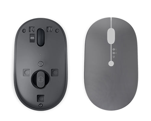 Lenovo Go Wireless Multi Device mouse Office Ambidextrous RF Wireless + Bluetooth + USB Type-A Optical 2400 DPI