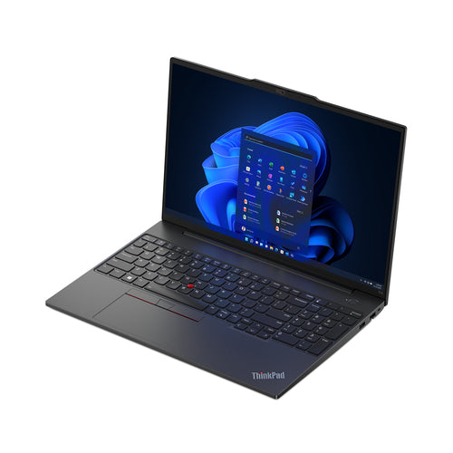 Lenovo ThinkPad E16 Gen 1 (Intel) Intel® Core™ i5 i5-1335U Laptop 40.6 cm (16") WUXGA 16 GB DDR4-SDRAM 1 TB SSD Wi-Fi 6 (802.11ax) Windows 11 Pro Black US English
