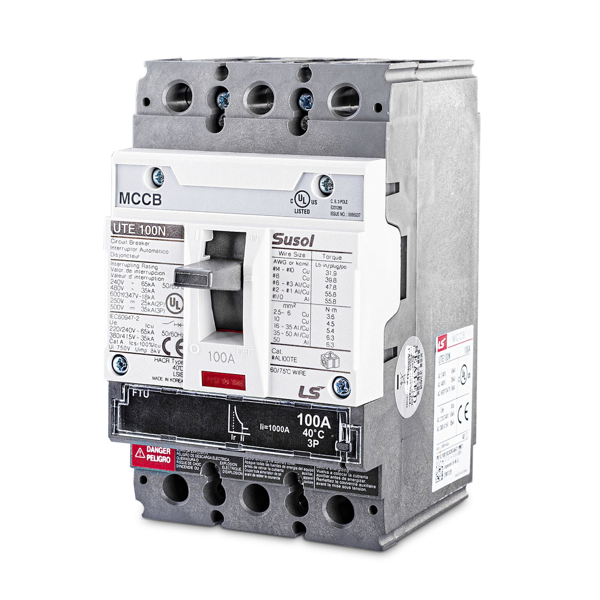 CyberPower 100A circuit breaker Miniature circuit breaker 3