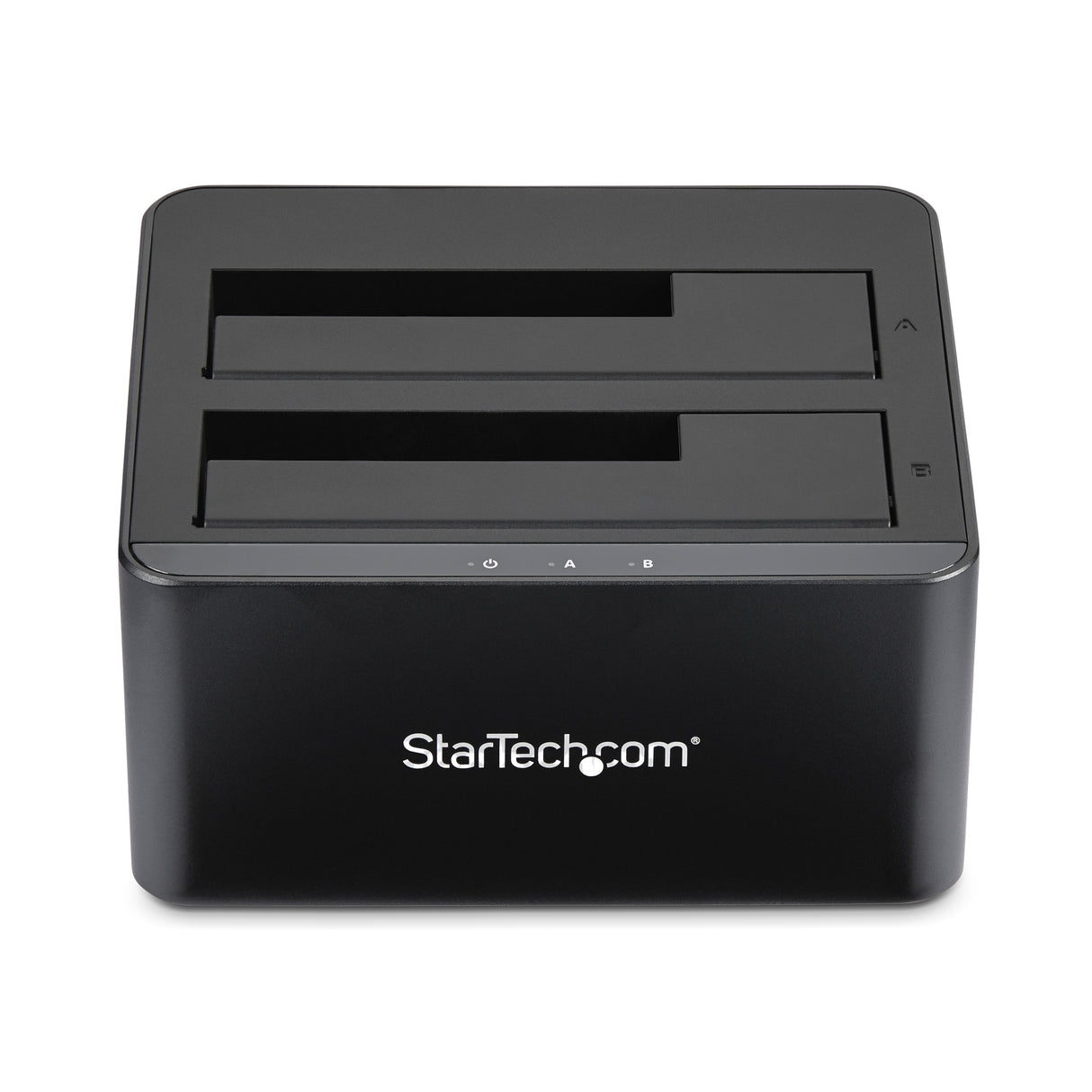 StarTech.com Dual-Bay USB 3.0 to SATA Hard Drive Docking Station, USB Hard Drive Dock, External 2.5/3.5" SATA I/II/III SSD/HDD Docking Station, Hot-Swap Hard Drive Bays, Top-Loading
