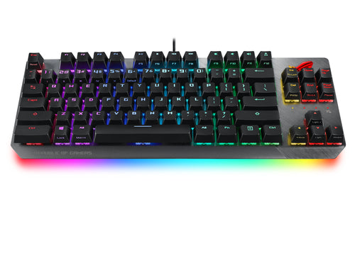 ASUS ROG Strix Scope NX TKL keyboard Gaming USB QWERTY Black, Grey