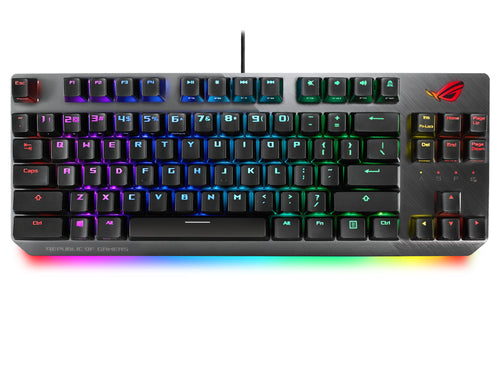 ASUS ROG Strix Scope NX TKL keyboard Gaming USB QWERTY Black, Grey