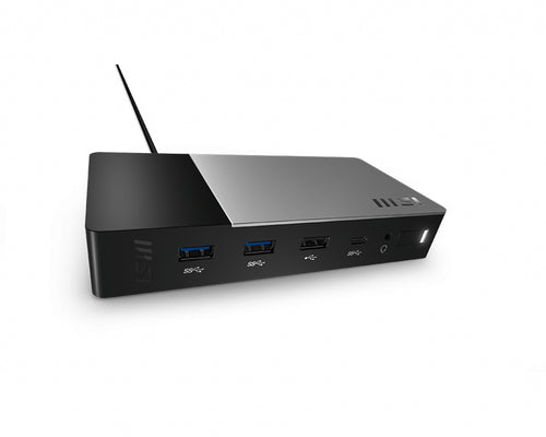 MSI USB-C Docking Station Gen 2 Wired USB 3.2 Gen 2 (3.1 Gen 2) Type-C Black