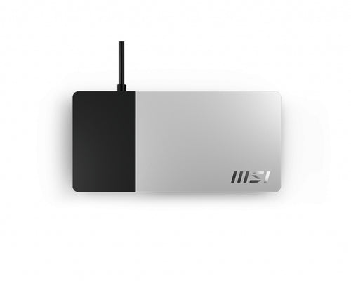 MSI USB-C Docking Station Gen 2 Wired USB 3.2 Gen 2 (3.1 Gen 2) Type-C Black