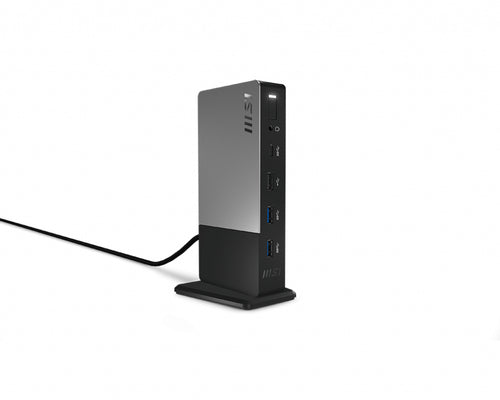 MSI USB-C Docking Station Gen 2 Wired USB 3.2 Gen 2 (3.1 Gen 2) Type-C Black