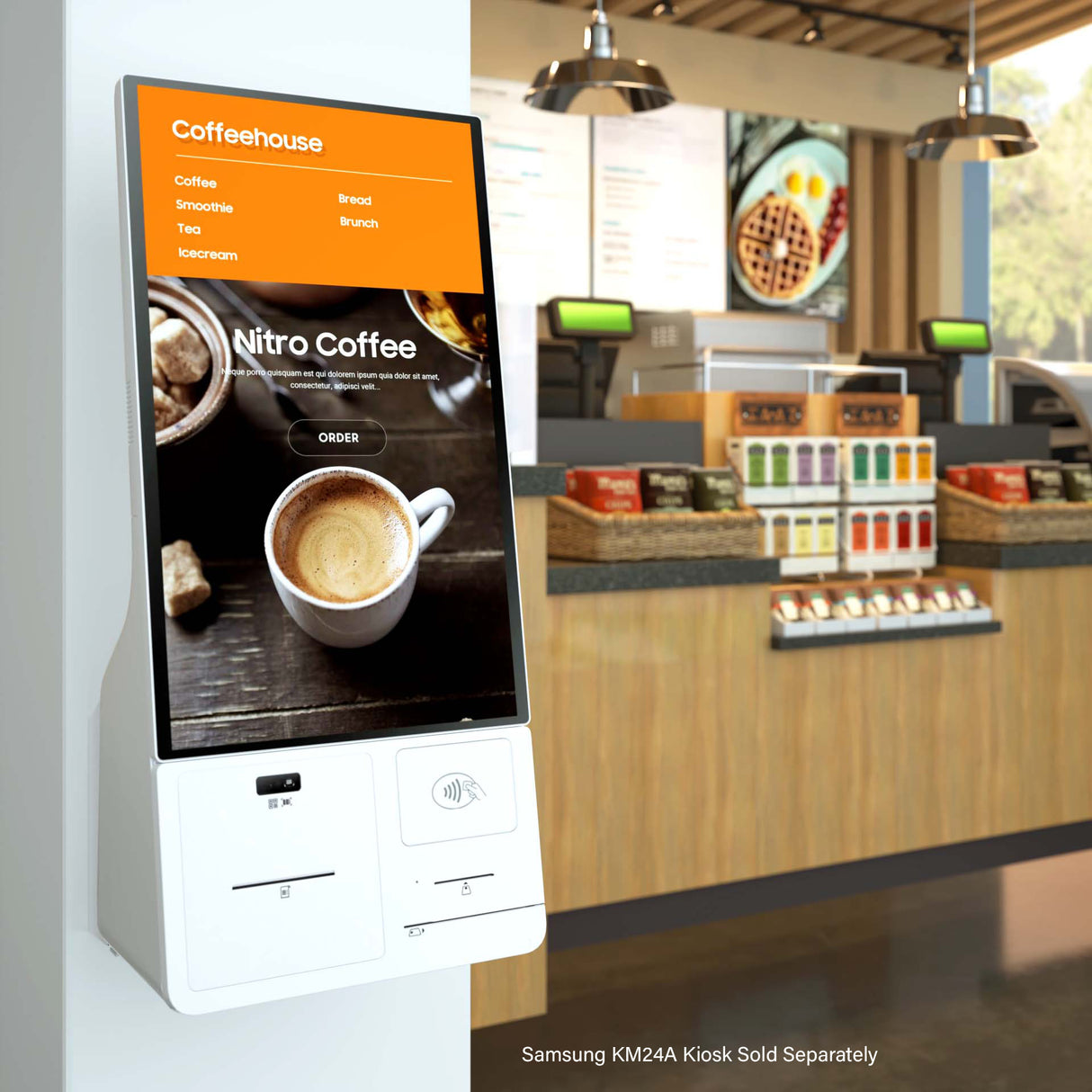 Chief Samsung Kiosk Stand and Countertop Device Accessory