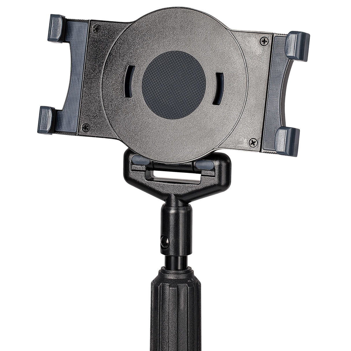 StarTech.com Mobile Tablet Stand with Lockable Wheels - Height Adjustable Cart - Universal Rolling Floor Stand for Tablets from 7 to 11 inch, Portable Tablet Stand w/ Detachable Tablet Holder - TAA