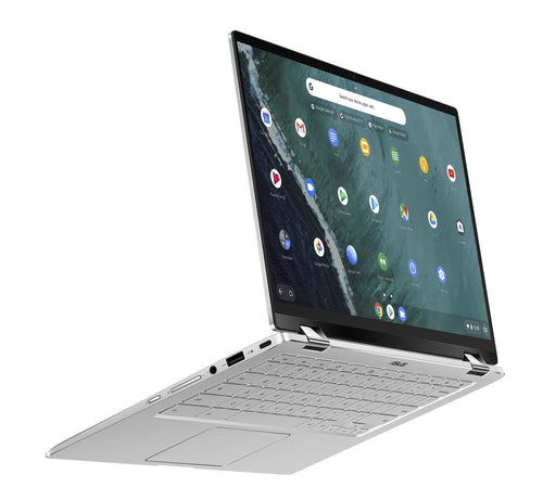 ASUS Chromebook Flip C434TA-Q1-CB Intel® Core™ m3 m3-8100Y 35.6 cm (14") Touchscreen Full HD 4 GB LPDDR3-SDRAM 64 GB eMMC Wi-Fi 5 (802.11ac) ChromeOS Silver