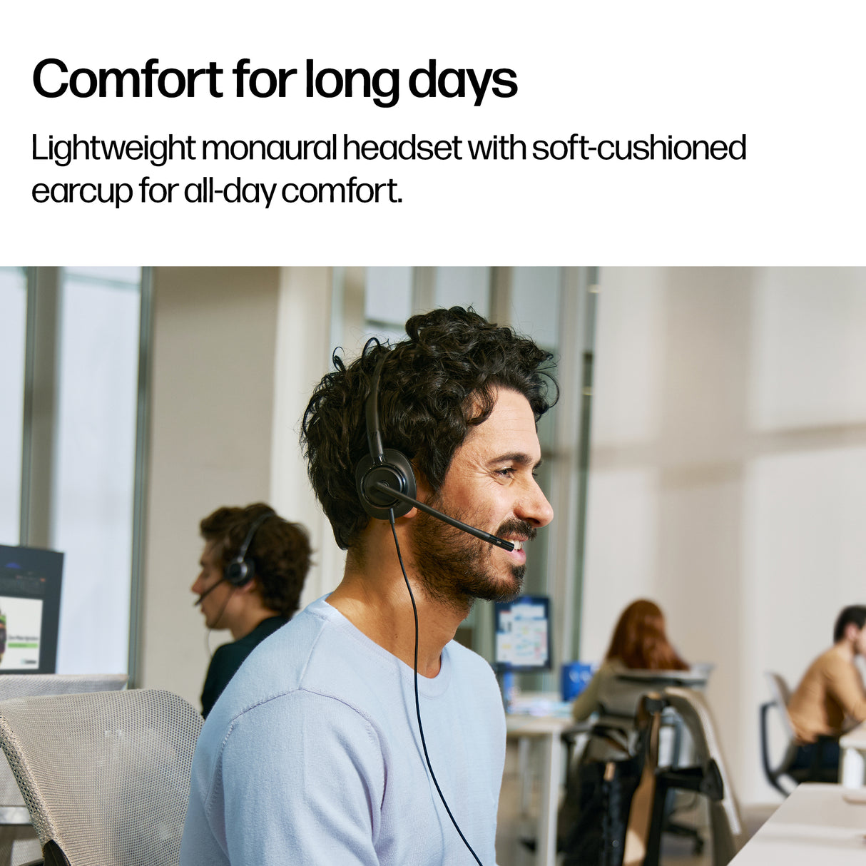 HP Poly Mission 420 Stereo USB Wired Headset