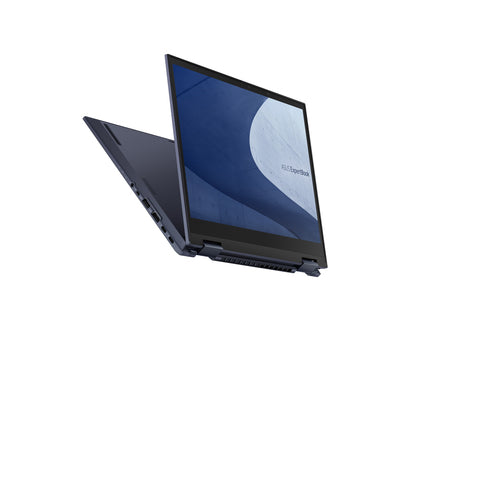 ASUS ExpertBook B7 Flip B7402FEA-Q73SP-CB laptop Intel® Core™ i7 i7-1195G7 Hybrid (2-in-1) 35.6 cm (14") Touchscreen WUXGA 16 GB DDR4-SDRAM 1 TB SSD Wi-Fi 6 (802.11ax) Windows 11 Pro Black