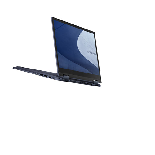 ASUS ExpertBook B7 Flip B7402FEA-Q73SP-CB laptop Intel® Core™ i7 i7-1195G7 Hybrid (2-in-1) 35.6 cm (14") Touchscreen WUXGA 16 GB DDR4-SDRAM 1 TB SSD Wi-Fi 6 (802.11ax) Windows 11 Pro Black