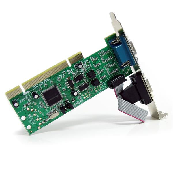 StarTech.com 2 Port PCI RS422/485 Serial Adapter Card with 161050 UART - TAA
