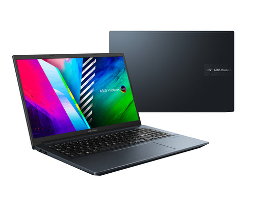 ASUS Vivobook Pro 15 OLED K3500PC-DH59-CA laptop Intel® Core™ i5 i5-11300H 39.6 cm (15.6") Full HD 8 GB DDR4-SDRAM 256 GB SSD NVIDIA GeForce RTX 3050 Wi-Fi 6 (802.11ax) Windows 11 Home Blue