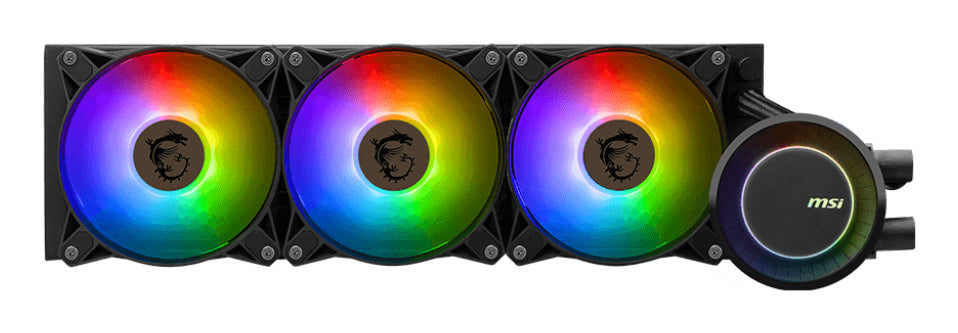 MSI MAG CORELIQUID E360 computer cooling system Motherboard, Processor All-in-one liquid cooler 12 cm Black