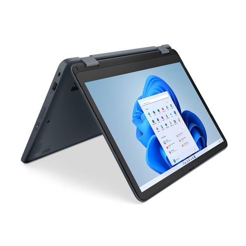Lenovo 500w Yoga Gen 4 Intel® N N200 Hybrid (2-in-1) 31 cm (12.2") Touchscreen WUXGA 8 GB LPDDR5-SDRAM 128 GB SSD Wi-Fi 6 (802.11ax) Windows 11 Pro Grey QWERTY US English