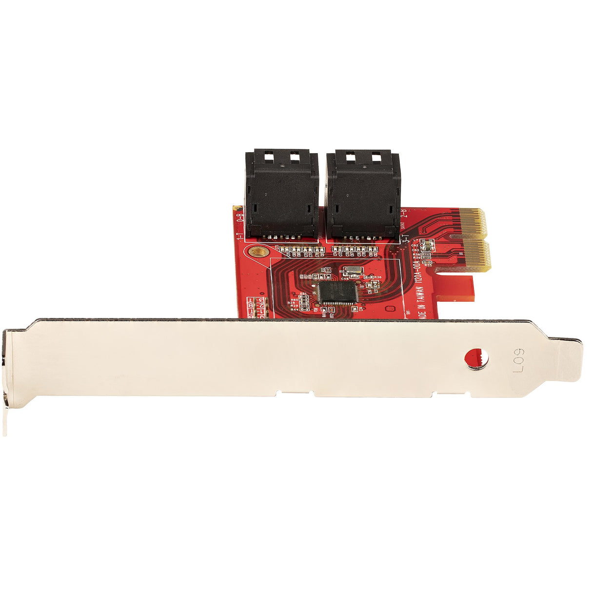 StarTech.com SATA PCIe Card - 4 Port PCIe SATA Expansion Card - 6Gbps - Low/Full Profile - Stacked SATA Connectors - ASM1164 Non-Raid - PCI Express to SATA Converter - TAA