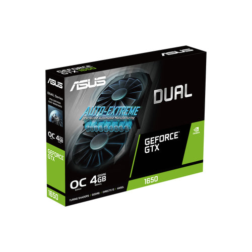 ASUS Dual -GTX1650-O4GD6-P NVIDIA GeForce GTX 1650 4 GB GDDR6