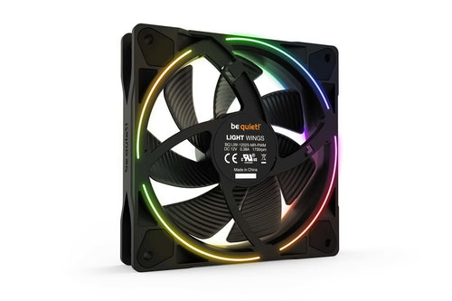 be quiet! Light Wings 120mm ARGB PWM Fan Black