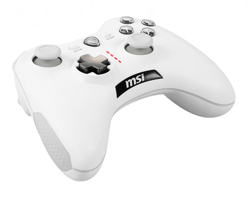 MSI FORCEGC30V2W Gaming Controller White USB 2.0 Gamepad Analogue / Digital Android, PC