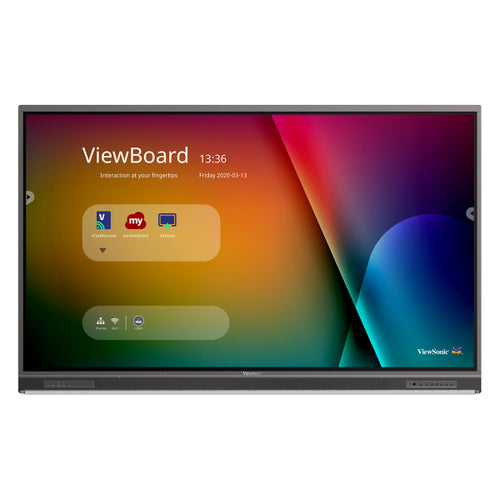 Viewsonic IFP7552-1CN interactive whiteboard 189.2 cm (74.5") 3840 x 2160 pixels Touchscreen Black