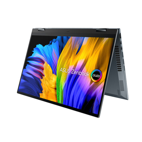 ASUS Zenbook 14 Flip OLED UP5401EA-DS59T-CA Intel® Core™ i5 i5-1135G7 Hybrid (2-in-1) 35.6 cm (14") Touchscreen 2.8K 16 GB LPDDR4x-SDRAM 512 GB SSD Wi-Fi 6 (802.11ax) Windows 11 Home Grey