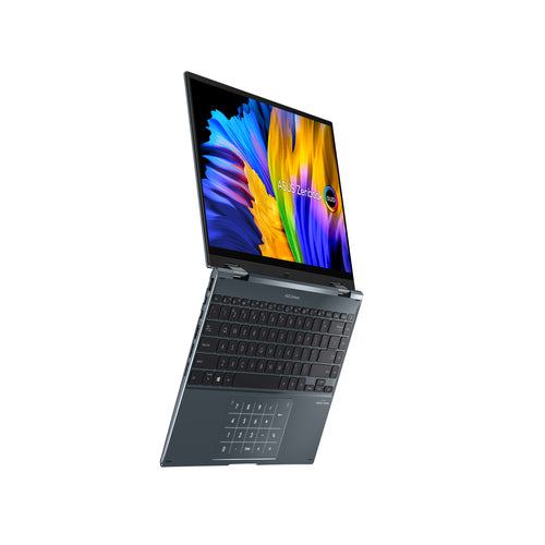 ASUS Zenbook 14 Flip OLED UP5401EA-DS59T-CA Intel® Core™ i5 i5-1135G7 Hybrid (2-in-1) 35.6 cm (14") Touchscreen 2.8K 16 GB LPDDR4x-SDRAM 512 GB SSD Wi-Fi 6 (802.11ax) Windows 11 Home Grey