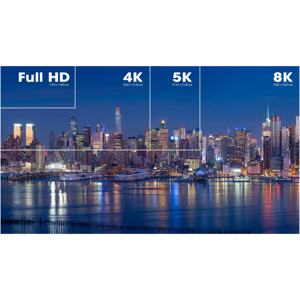 Manhattan HDMI 8K@60Hz Cable with Ethernet, 1m, Certified, Suitable for ALL 8K, 4K & 1080p/HD uses - when upgrading now or have it ready for when you need it, Male to Male, Black, 4K@120Hz, Lifetime Warranty, Ultra High Speed