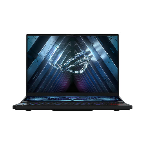ASUS ROG Zephyrus Duo 16 GX650RX-XS92-CA laptop AMD Ryzen™ 9 6900HX 40.6 cm (16") WQXGA 64 GB DDR5-SDRAM 1 TB SSD NVIDIA GeForce RTX 3080 Ti Wi-Fi 6E (802.11ax) Windows 11 Pro Black