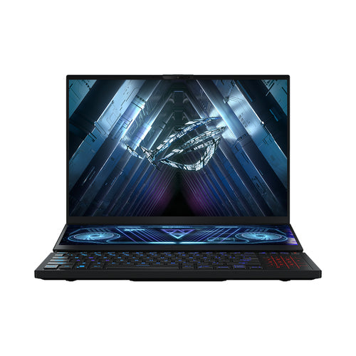 ASUS ROG Zephyrus Duo 16 GX650RX-XS92-CA laptop AMD Ryzen™ 9 6900HX 40.6 cm (16") WQXGA 64 GB DDR5-SDRAM 1 TB SSD NVIDIA GeForce RTX 3080 Ti Wi-Fi 6E (802.11ax) Windows 11 Pro Black