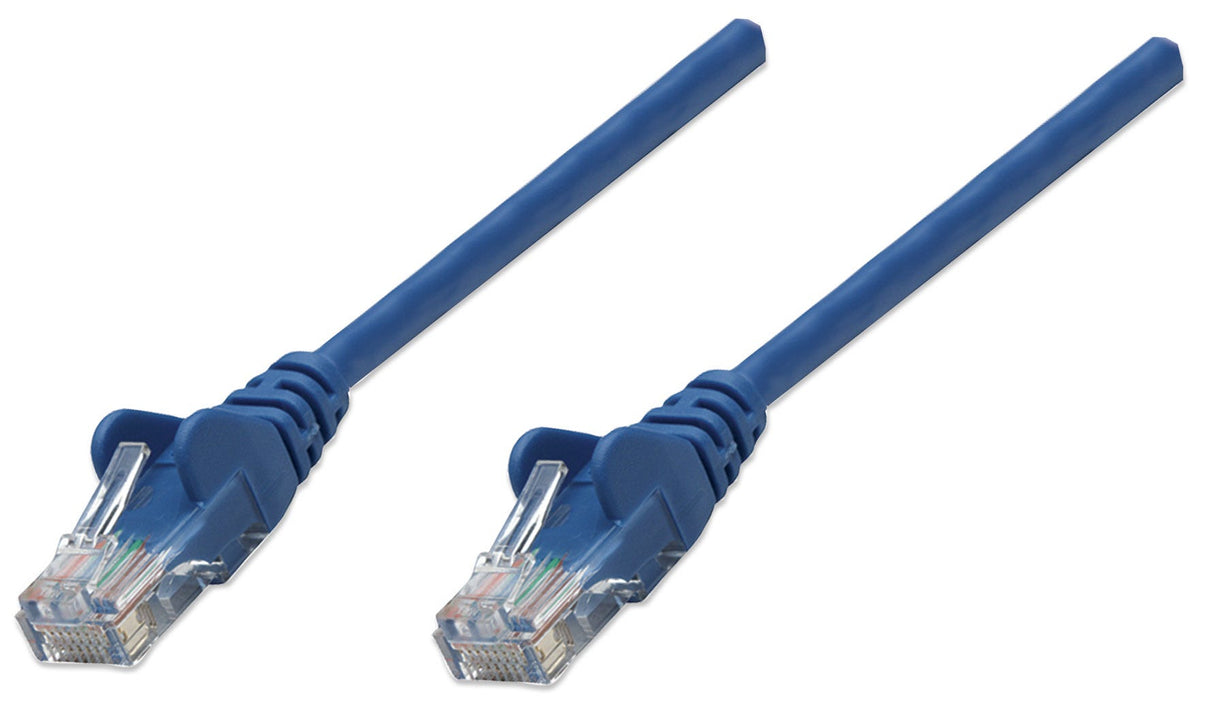 Intellinet Cat6 U/UTP Network Patch Cable, 15 m (50 ft.), Blue