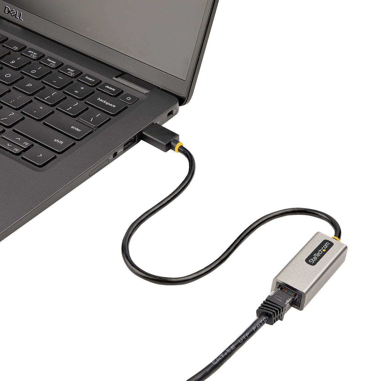 StarTech.com USB 3.0 to Gigabit Ethernet Network Adapter, 10/100/1000 Mbps, USB to RJ45, USB 3.0 to LAN Adapter, USB 3.0 Ethernet Adapter (GbE), 11in Attached Cable, Driverless Install