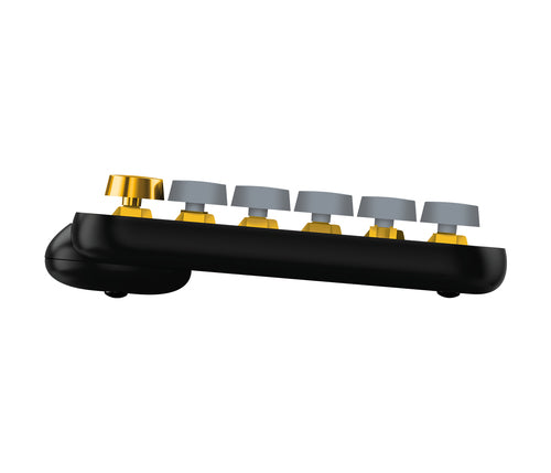 Logitech 920-010707 keyboard Universal Bluetooth English Black, Grey, Yellow