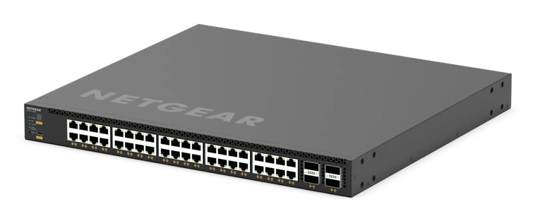 NETGEAR XSM4344C Managed L3 10G Ethernet (100/1000/10000) Power over Ethernet (PoE) 1U Black