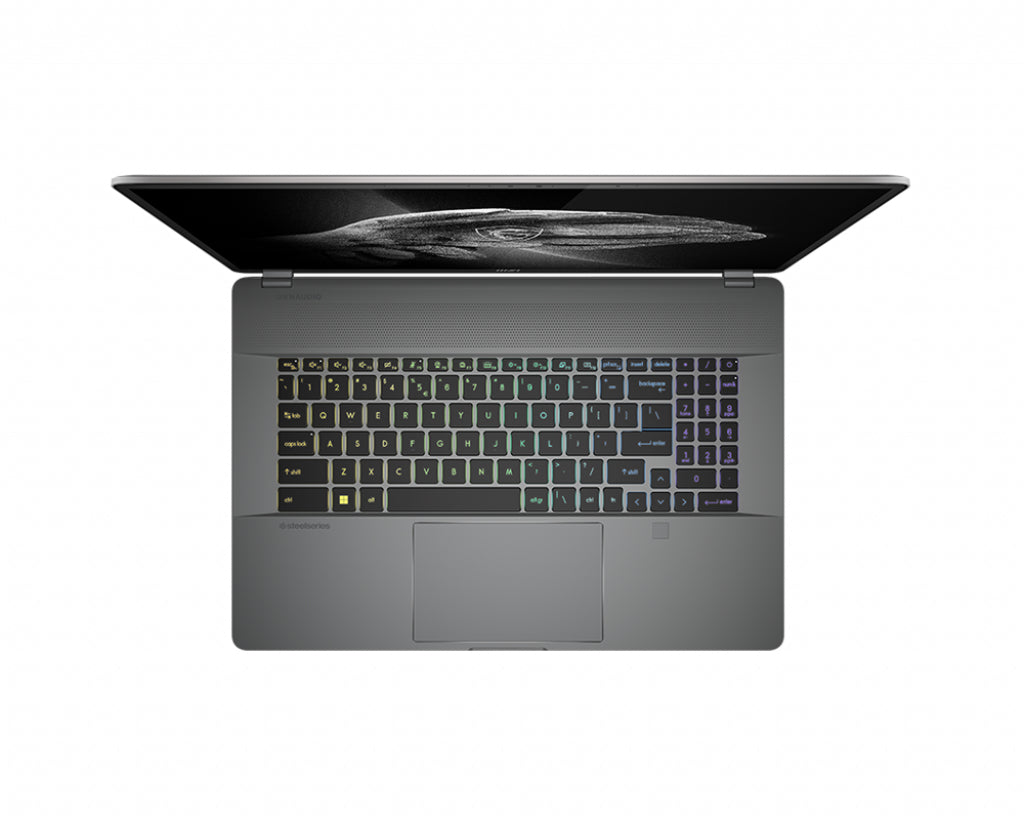 MSI Creator Z17 A12UGST-071CA Intel® Core™ i7 i7-12700H Laptop 43.2 cm (17") Touchscreen Quad HD+ 32 GB DDR5-SDRAM 1 TB SSD NVIDIA GeForce RTX 3070 Ti Wi-Fi 6E (802.11ax) Windows 11 Pro Grey