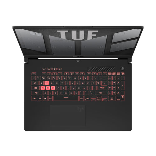 ASUS TUF Gaming A17 TUF707RC-DS71-CA laptop AMD Ryzen™ 7 6800H 43.9 cm (17.3") Full HD 16 GB DDR5-SDRAM 512 GB SSD NVIDIA GeForce RTX 3050 Wi-Fi 6 (802.11ax) Windows 11 Home Black, Grey