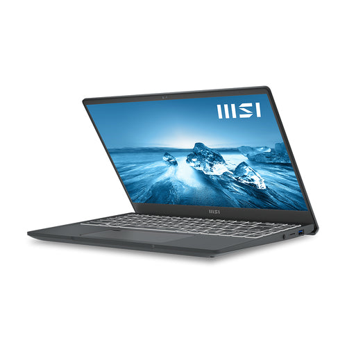 MSI Prestige A12M-011 Intel® Core™ i7 i7-1260P Laptop 35.6 cm (14") Full HD 16 GB LPDDR4x-SDRAM 512 GB SSD Wi-Fi 6E (802.11ax) Windows 11 Pro Grey