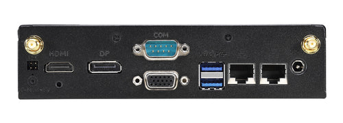 Shuttle XPC slim Barebone DS20UV2, Celeron 5205U, 1xHDMI, 1xDP, 1xVGA, 2xLAN (1xGbit, 1x2.5Gbit), 1xCOM, 8xUSB, fanless, 24/7 permanent operation