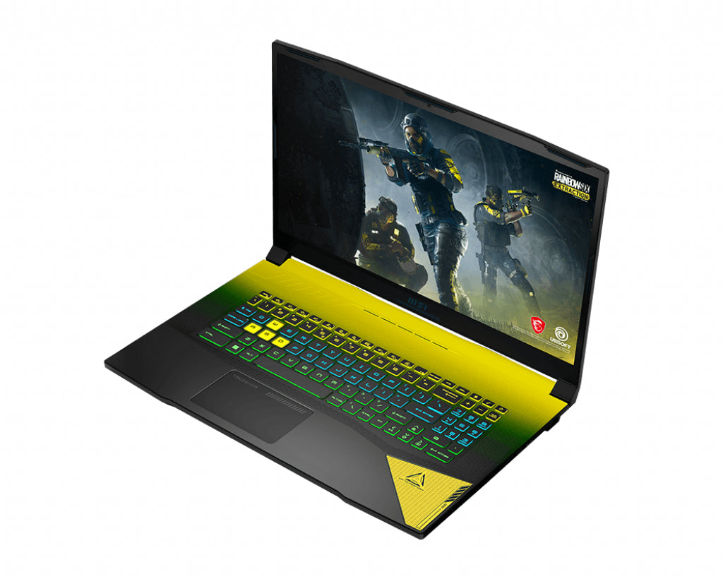 MSI Crosshair 17 B12UGZ-400CA Intel® Core™ i7 i7-12700H Laptop 43.9 cm (17.3") Full HD 16 GB DDR4-SDRAM 1 TB SSD NVIDIA GeForce RTX 3070 Wi-Fi 6 (802.11ax) Windows 11 Home Black
