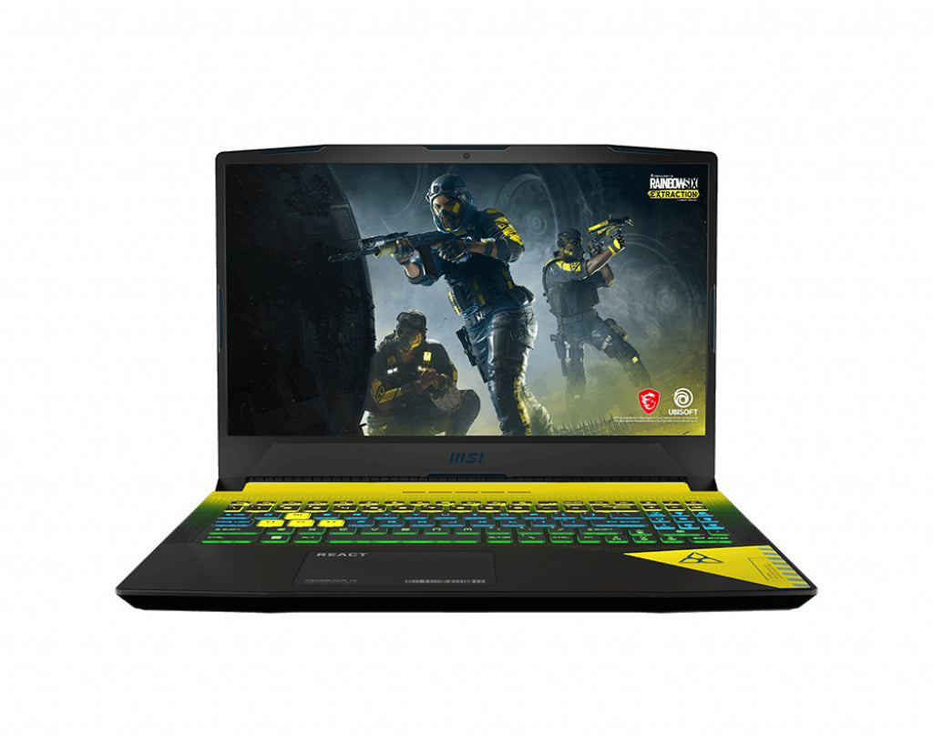 MSI Crosshair 15 R6E B12UGZ-050 Intel® Core™ i7 i7-12700H Laptop 39.6 cm (15.6") Quad HD 16 GB DDR4-SDRAM 1 TB SSD NVIDIA GeForce RTX 3070 Wi-Fi 6 (802.11ax) Windows 11 Home Black, Yellow