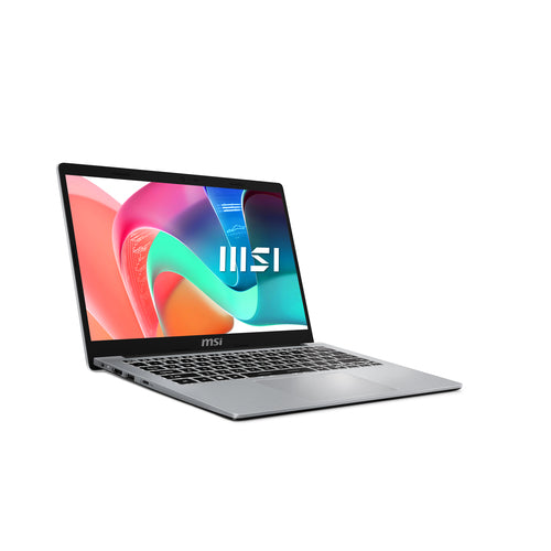 MSI Modern 14 F1MG-011US Intel Core 7 150U Laptop 35.6 cm (14") Full HD 16 GB DDR4-SDRAM 1 TB SSD Wi-Fi 6E (802.11ax) Windows 11 Pro Silver