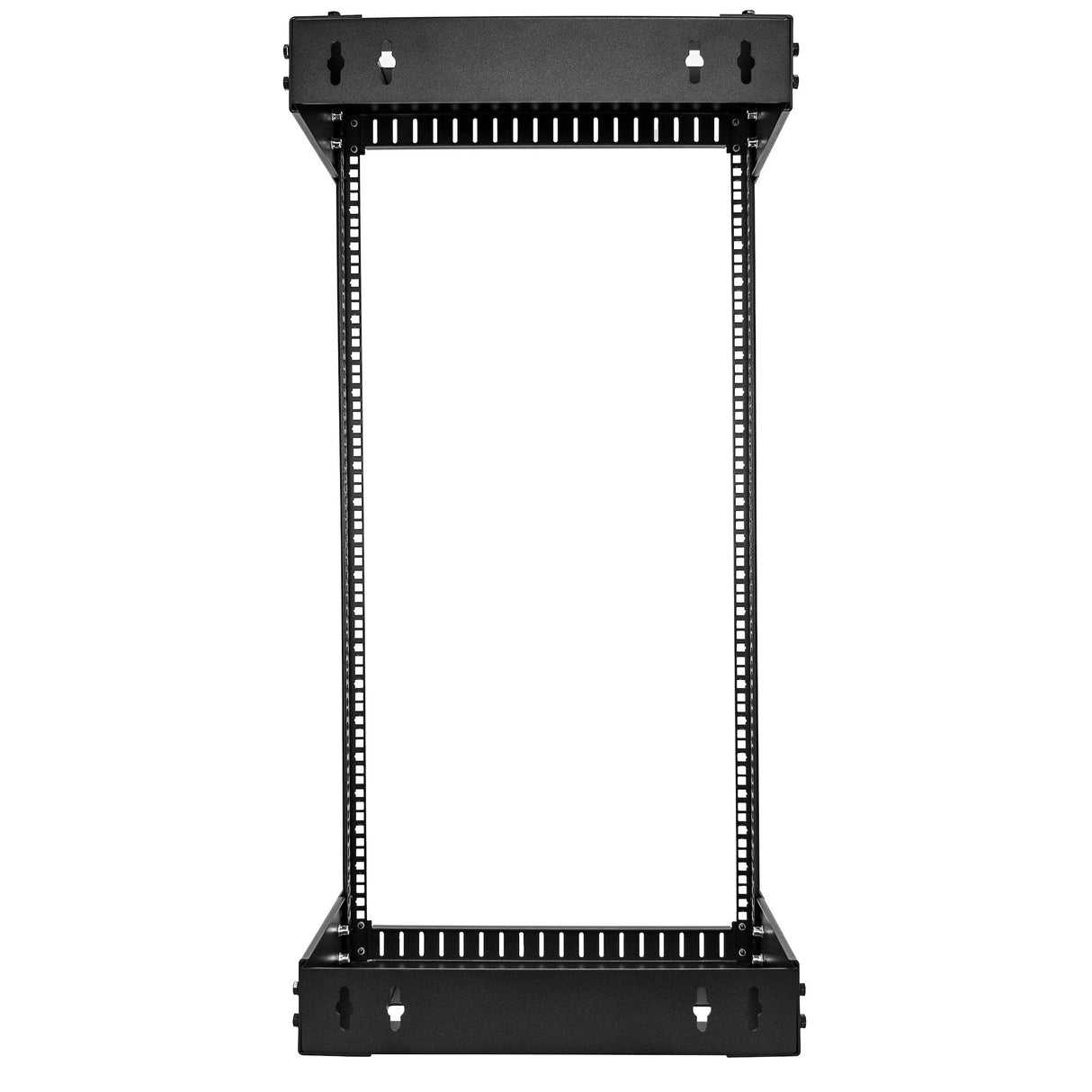 StarTech.com 2-Post 21U Heavy-Duty Wall Mount Network Rack, 19" Open Frame Server Rack with Adjustable Depth, Wall Mount Data Rack for IT / AV / Patch Panel / Computer Equipment - Cage Nuts and Screws Included