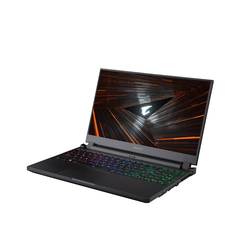 GIGABYTE 5 SE4-73US213SH laptop Intel® Core™ i7 i7-12700H 39.6 cm (15.6") Full HD 16 GB DDR4-SDRAM 512 GB SSD NVIDIA GeForce RTX 3070 Wi-Fi 6E (802.11ax) Windows 11 Home Black