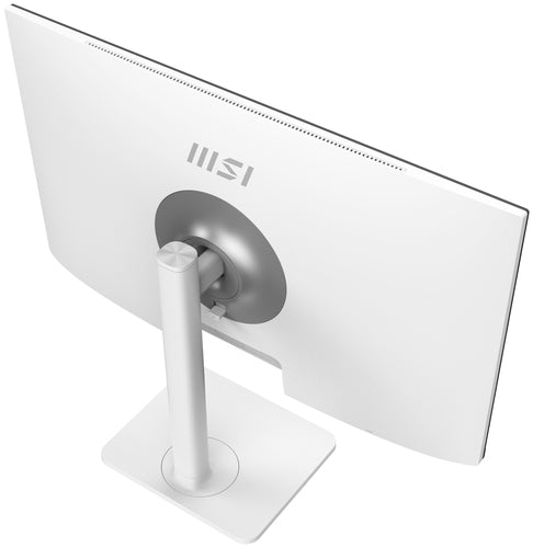 MSI Modern MD272PW 27 Inch Monitor with Adjustable Stand, Full HD (1920 x 1080), 75Hz, IPS, 4ms, AdaptiveSync, HDMI, DisplayPort, USB Type-C, Built-in USB Hub, Built-in Speakers, Anti-Glare, Anti-Flicker, Less Blue light, TÜV Certified, VESA, White