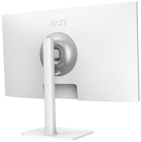 MSI Modern MD272PW 27 Inch Monitor with Adjustable Stand, Full HD (1920 x 1080), 75Hz, IPS, 4ms, AdaptiveSync, HDMI, DisplayPort, USB Type-C, Built-in USB Hub, Built-in Speakers, Anti-Glare, Anti-Flicker, Less Blue light, TÜV Certified, VESA, White