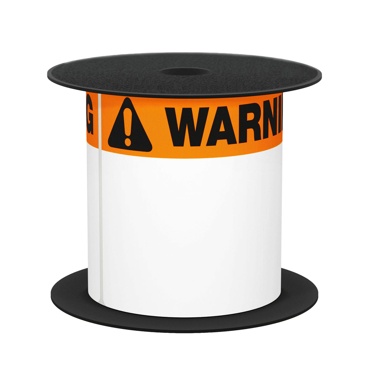 Brother BMSLT46WARN printer label Black, Orange, White Self-adhesive printer label
