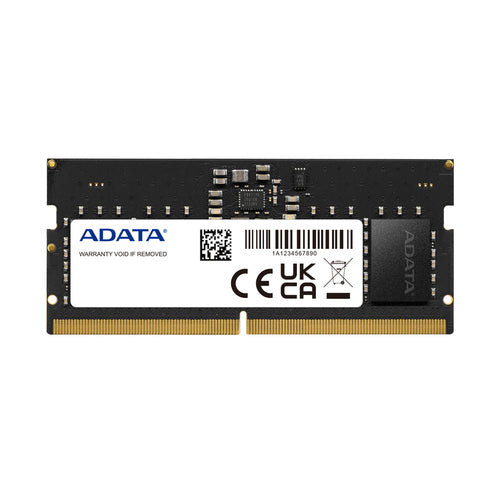 ADATA AD5S48008G-B memory module 8 GB 1 x 8 GB DDR5 262-pin SO-DIMM ECC