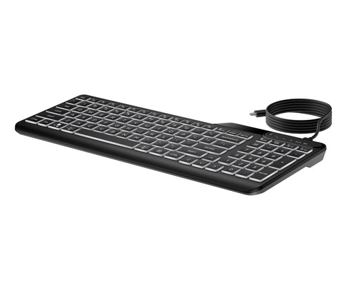 HP 400 Backlit Wired Keyboard