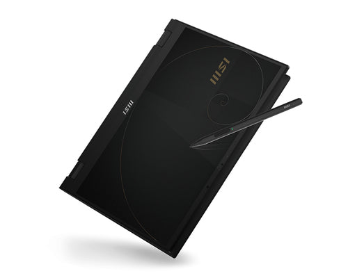MSI Summit E14 Flip Evo A12MT-031CA Intel® Core™ i7 i7-1280P Hybrid (2-in-1) 35.6 cm (14") Touchscreen Quad HD+ 16 GB LPDDR5-SDRAM 1 TB SSD Wi-Fi 6E (802.11ax) Windows 11 Home Black