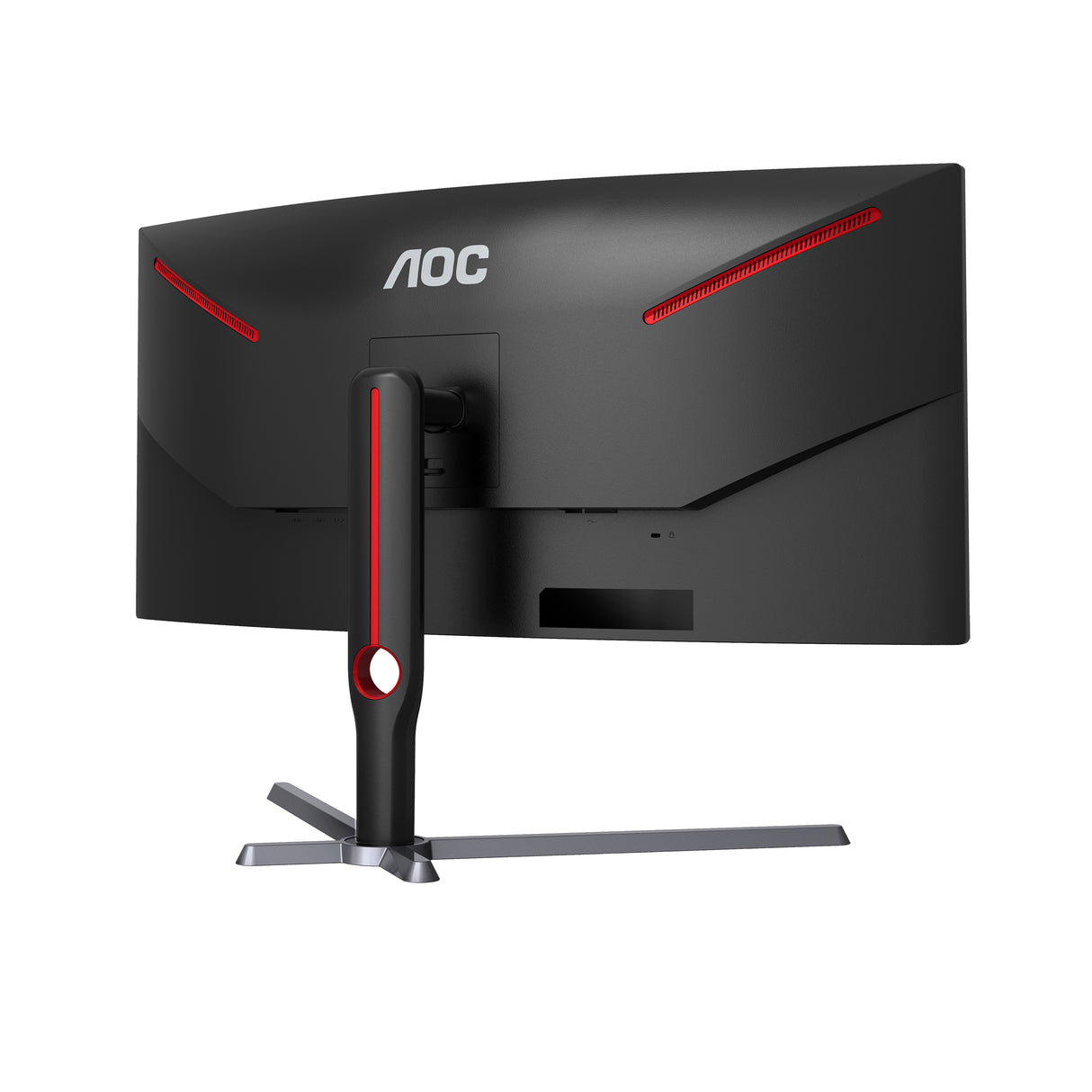 AOC G3 CU34G3S computer monitor 86.4 cm (34") 3440 x 1440 pixels Wide Quad HD LED Black, Red