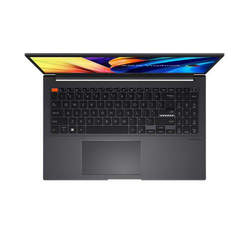 ASUS Vivobook S15 OLED K3502ZA-BB71-CB laptop Intel® Core™ i7 i7-12700H 39.6 cm (15.6") Full HD 16 GB DDR4-SDRAM 1 TB SSD Wi-Fi 6E (802.11ax) Windows 11 Home Black